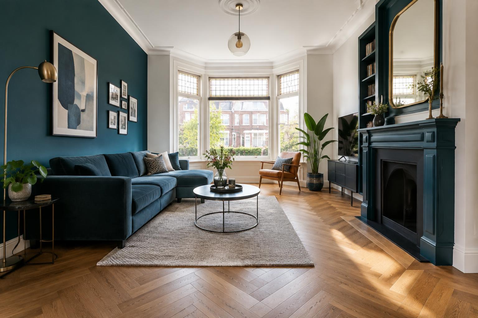 Woonkamer & vloer metamorfose